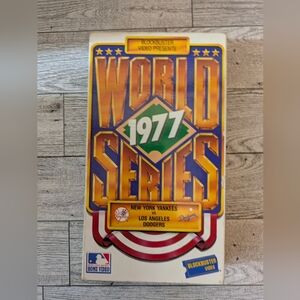1977 World Series VHS
